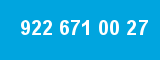 922 671 00 27